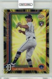 2025 Topps Chrome Jackson Jobe Radiating Rookies Detroit Tigers