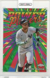 2025 Topps Chrome Aaron Judge Power Players Green【47/99】 New York Yankees