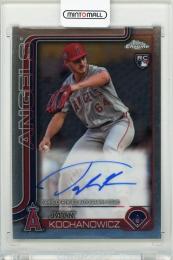 2025 Topps Chrome Jack Kochanowicz Autographs Los Angeles Angels