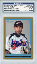 2009 TOPPS Bowman Ichiro Autograph (PSA/DNA Certified)【9/51】