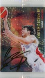 AKATSUKI JAPAN ツインウエハース 比江島慎 金箔サインカード