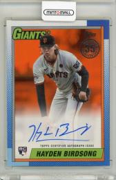 2025 TOPPS HAYDEN BIRDSONG AUTOGTAPH CARD【05/25】 SAN FRANCISCO GIANTS