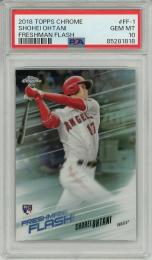 2018 TOPPS Chrome Shohei Ohtani FRESHMAN FLASH (RC) 【PSA10 GEM MT】