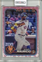 2024 Topps Japan Edition Ronny Mauricio Cherry Blossoms【73/99】 New York Mets