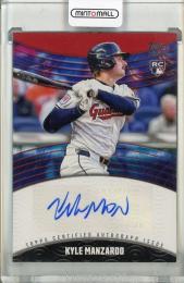2024 Topps Japan Edition Kyle Manzardo Autographs Red【5/5】 Cleveland Guardians