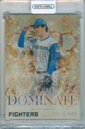 2026 BBM 北海道日本ハムファイターズ 北山亘基 #DO1 DOMINATE 金紙ホロ版【09/50】