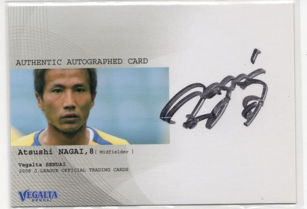 【ご予約品】 2008 / 仙台店 MINT / ミントモール Jカード 直筆 永井篤志 版画