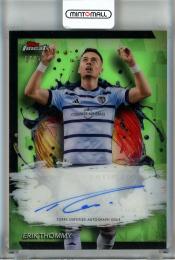 2024 Topps Finest MLS Erik Thommy Autographs Neon Green Refractors #BAET【61/99】 Sporting Kansas City