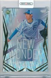 2026 BBM ベースボールカード 1STバージョン 大川慈英 #NW02 NEW WONDER 金箔版【042/200】 日本ハム
