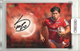 2024 BBM 東芝ブレイブルーパス東京 優勝記念 猛勇狼士 葛西拓斗 直筆サインカード【02/60】