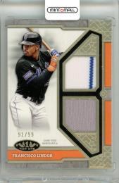 2024 Topps Tier One Francisco Lindor Tier One Relic【91/99】 Mets