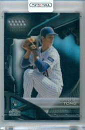 2026 Topps Chrome Black Jonah Tong #48 Base Refractor Parallel【137/199】 Mets