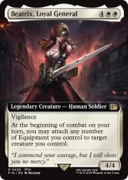 ●SALE●【FIN】【ENG】《忠実なる将軍、ベアトリクス/Beatrix, Loyal General》拡張アート版 No.426 EX