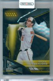 2026 Topps Chrome Black Dylan Beavers #70 Base Gold Wave Refractor Parallel【05/50】 Orioles