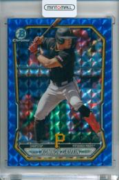 2026 Topps Bowman Baseball Konnor Griffin #BCP-92 Chrome Prospect Blue Geometric  Parallel【108/150】 Pirates