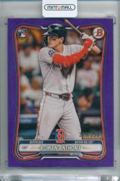 2026 Topps Bowman Baseball Roman Anthony #18 Base Purple Border Parallel【220/250】 Red Sox