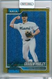2026 Topps Series 2 Baseball Craham Pauley #434 Base Sandglitter Gold Parallel【50/50】《ラストナンバー》 Marlins