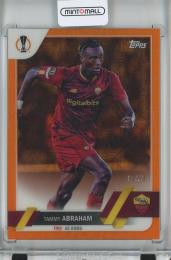 2022-23 Topps UEFA Club Competitions Soccer Tammy Abraham Base/Orange Foil/#105【10/25】 AS Roma