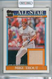 2026 Topps Series 2 Baseball Mike Trout #91ASR-MT 1991 Topps Baseball All-Star Relic Card Angels
