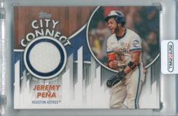 2026 Topps Series 2 Baseball Jeremy Pena #CC2-JP City Connect Swatch Collection Astros
