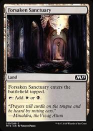 【M19】【ENG】【Foil】《放棄された聖域/Forsaken Sanctuary》