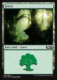 【M19】【ENG】【Foil】《森/Forest》No.279