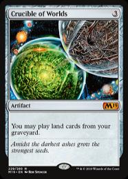 【M19】【ENG】【Foil】《世界のるつぼ/Crucible of Worlds》