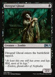 【M19】【ENG】【Foil】《戦墓のグール/Diregraf Ghoul》