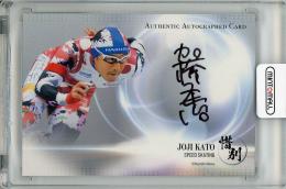 2023 BBM 惜別  加藤条治 (スピードスケート) 直筆サインカード 21/72