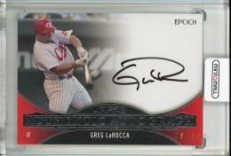 EPOCH 2022 日本プロ野球外国人OB選手会カードセット ラロッカ AUTHENTIC AUTOGRAPH 直筆サインカード 銀版【06/35】 広島東洋カープ