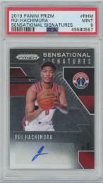 2019-20 PANINI Prizm Sensational Signatures / RUI HACHIMURA(Washington Wizards) [PSA9/MINT]
