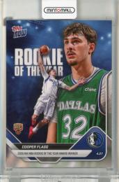 2025-26 Topps Now Cooper Flagg 2026 KIA NBA Rookie of the Year Award Winner RC #ROTY《角つぶれあり》
