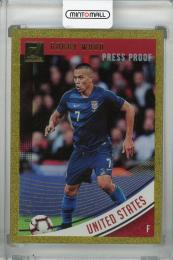 2018-19 Donruss United States Bobby Wood Base Gold(ジャージナンバー!) 07/75