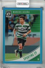 2018-19 Donruss Sporting CP Marcos Acuna Base Optic Aqua(パラレル版) 084/149