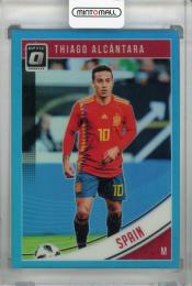 2018-19 Donruss Spain Thiago Alcantara Base Optic Aqua(パラレル版) 039/149