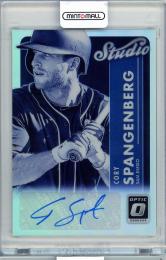 2017 PANINI DONRUSS Cory Spangenberg AUTO San Diego Padres