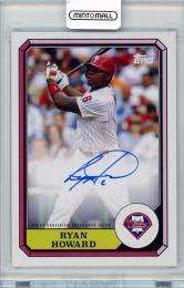 2025 TOPPS Archives Ryan Howard AUTO Philadelphia Phillies