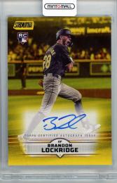 2025 TOPPS STADIUM CLUB Brandon Lockridge AUTO San Diego Padres