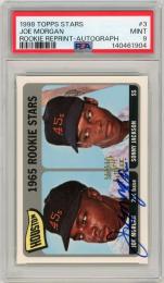 1998 TOPPS Stars Joe Morgan Rookie Reprints Autograph【PSA9】《MINT》Houston Colt .45s