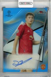 2020-21 Topps Finest UEFA Champions League Manchester United Daniel James Autographs Blue(パラレル版) 038/150
