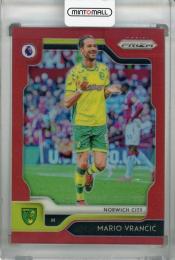 2019-20 Panini Prizm Premier League Norwich City Mario Vrancic Base Red(パラレル版) 018/149