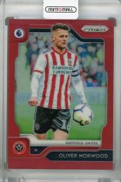 2019-20 Panini Prizm Premier League Sheffield United Oliver Norwood Base Red(パラレル版) 036/149