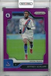 2019-20 Panini Prizm Premier League Crystal Palace Jeffrey Schlupp Base Purple(パラレル版) 28/99
