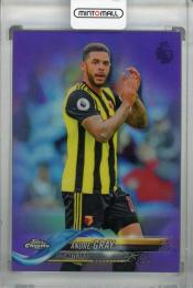 2018-19 Topps Chrome Premier League Watford Andre Gray Base Purple(パラレル版) 205/250