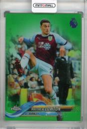 2018-19 Topps Chrome Premier League Burnley Matthew Lowton Base Green(パラレル版) 03/99