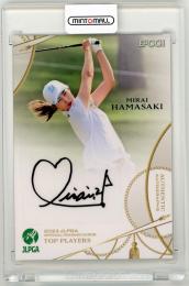 2023 EPOCH JLPGA TOP PLAYERS 浜崎未来 オーセンティックオートグラフカード【16/90】 女子プロゴルフ