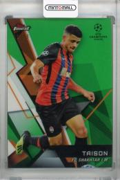 2018-19 Topps Finest UEFA Champions League FC Shakhtar Taison Base Green(パラレル版) 55/99