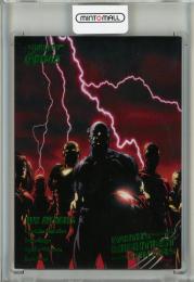 2022 Marvel Fleer Ultra Avengers  New Avengers(Captain America/Luke Cage/Spider Woman/Iron Man) Earth's Michtiest Spin Offs Green Foil