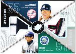 2003 UPPER DECK Spx Hideki Matsui Ichro Spx Combos 50枚限定 /6