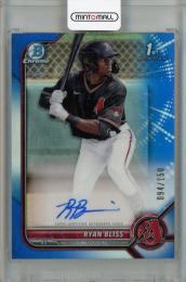 2022 Topps Bowman Ryan Bliss Chrome Prospect Autographs Blue #CPA-RB 1st【094/150】 Arizona Diamondbacks